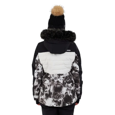 Fundango Salina Padded Jacket-982- grey glacier dámská lyžařská bunda