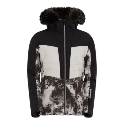 Fundango Salina Padded Jacket-982- grey glacier dámská lyžařská bunda