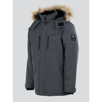 Fundango Spirit Parka Jacket-745-grey heather pánská zimní parka