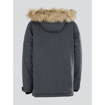 Fundango Spirit Parka Jacket-745-grey heather pánská zimní parka