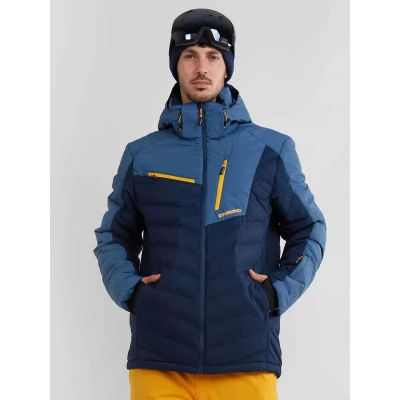 Fundango Willow Padded Jacket-486-patriot blue pánská lyžařská bunda