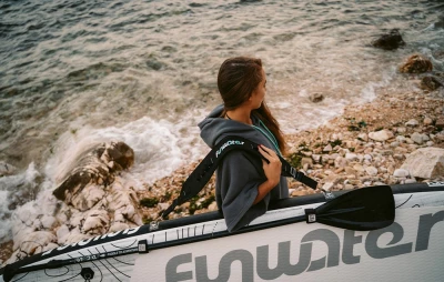 FunWater ACC2080213 černý ramenní popruh pro SUP prkno