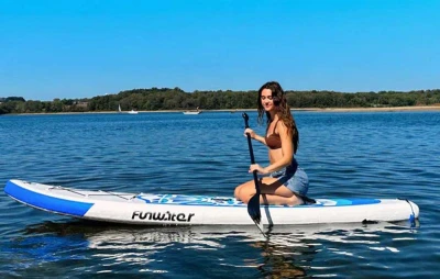FunWater SUPFW05B Tiki modro-bílý 3,2 m paddleboard