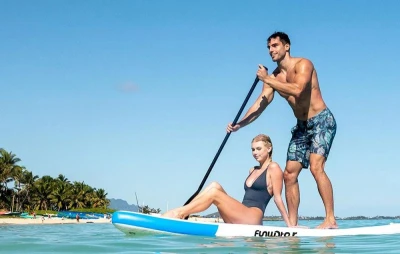 FunWater SUPFW05B Tiki modro-bílý 3,2 m paddleboard