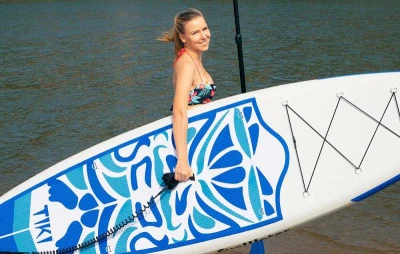 FunWater SUPFW05B Tiki modro-bílý 3,2 m paddleboard