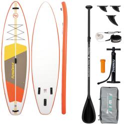 Funwater SUP SUPFW69B 3,35m (oranžovo-bílá) paddleboard set