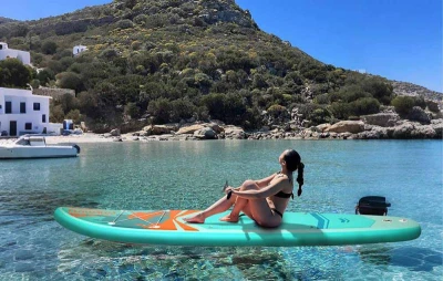 Funwater SUP SUPFW70A 3,5m (tyrkysová) paddleboard