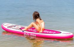 Funwater Tuxedo Sailor 2,4m dětský paddlerboard +pádlo (růžové)