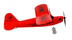 FX PIPER J-3 CUB RC letadlo 2 kanály 2,4 GHz červená