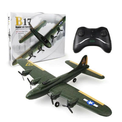 FX RC letadlo BOEING B-17 Flying Fortress RTR zelený