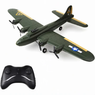 FX Boeing B-17 Flying Fortress RTR zelený 360mm RC model letadla