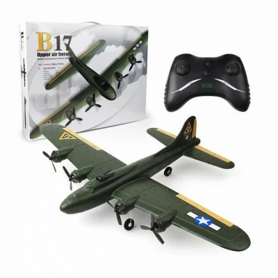 FX Boeing B-17 Flying Fortress RTR zelený 360mm RC model letadla