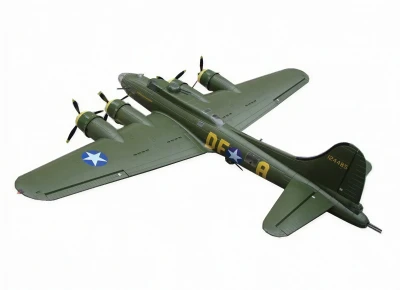 FX Boeing B-17 Flying Fortress RTR zelený 360mm RC model letadla