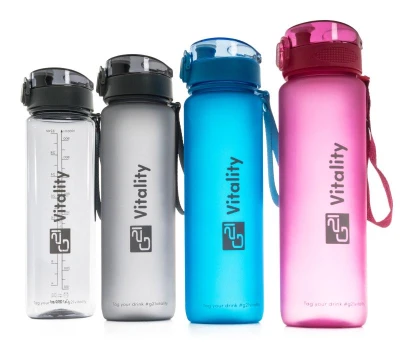 G21 Láhev na pití, 1000 ml, modrá-zmrzlá
