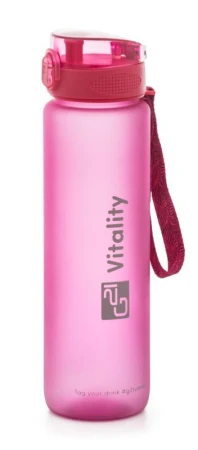 G21 Láhev na pití, 1000 ml, růžová-zmrzlá G21 Láhev na pití, 1000 ml, růžová-zmrzlá