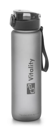 G21 Láhev na pití, 1000 ml, šedá-zmrzlá G21 Láhev na pití, 1000 ml, šedá-zmrzlá