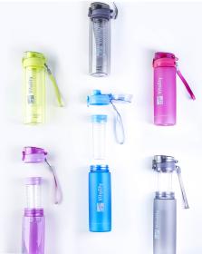 G21 Láhev na smoothie/juice, 600 ml, modrá-zmrzlá