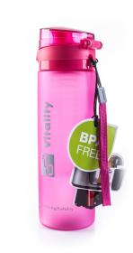 G21 Láhev na smoothie/juice, 600 ml, růžová-zmrzlá