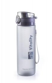 G21 Láhev na smoothie/juice, 600 ml, šedá-zmrzlá (VÝPRODEJ)