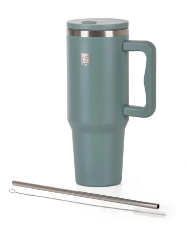G21 Termohrnek FlowCup 1200 ml - eukalyptově zelený