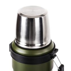 G21 Termoláhev na pití, 1000 ml, khaki zelená s rukojetí