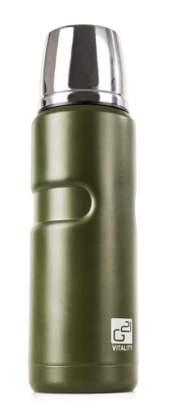 G21 Termoska na pití, 500 ml, khaki zelená
