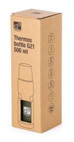 G21 Termoláhev na pití, 500 ml, khaki zelená