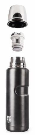 G21 Termoska na pití, 500 ml, ocelově šedá
