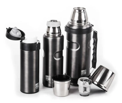 G21 Termoska na pití, 500 ml, ocelově šedá