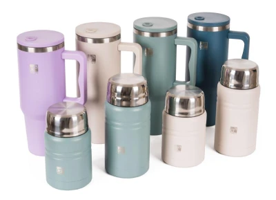 G21 Termoska na jídlo 750 ml - eukalyptově zelená