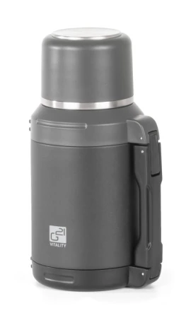 G21 Termoska nerezová 1200 ml, černo-šedá