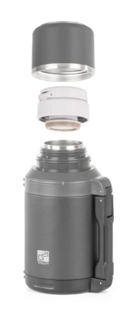 G21 Termoska nerezová 1200 ml, černo-šedá