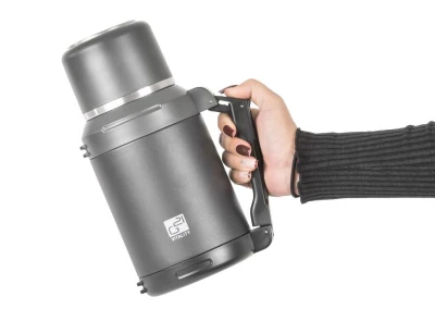 G21 Termoska nerezová 1200 ml, černo-šedá