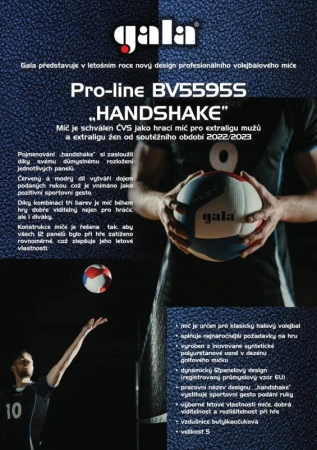 Gala Míč volejbal PRO-LINE BV5595S HANDSHAKE