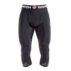 GAMEPATCH 3/4 TIGHTS WITH KNEE PADDING black kompresní kalhoty s chrániči kolen POUZE 150 cm - Černá (VÝPRODEJ) GAMEPATCH 3/4 TIGHTS WITH KNEE PADDING black kompresní kalhoty s chrániči kolen POUZE 150 cm - Černá (VÝPRODEJ)