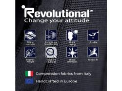 GAMEPATCH COMPRESSION PANTS white