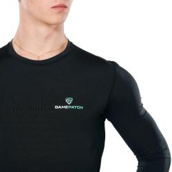 GAMEPATCH COMPRESSION SHIRT (Long-Sleeve) BLACK