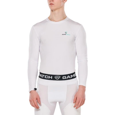 GAMEPATCH COMPRESSION SHIRT (Long-Sleeve) WHITE