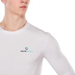 GAMEPATCH COMPRESSION TRIČKO (Dlhý rukáv) BIELE