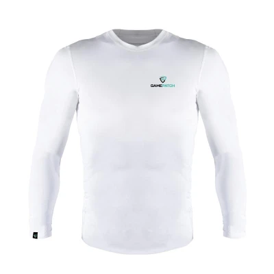 GAMEPATCH COMPRESSION SHIRT (Long-Sleeve) WHITE