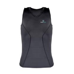GAMEPATCH COMPRESSION SHIRT SLEEVELESS BLACK