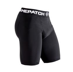 GAMEPATCH COMPRESSION SHORTS BLACK