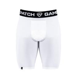 GAMEPATCH COMPRESSION ŠORTKY BIELE