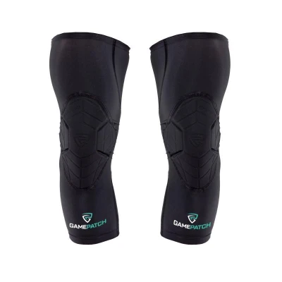 GAMEPATCH KNEE PADS BLACK POUZE XL - Černá (VÝPRODEJ)