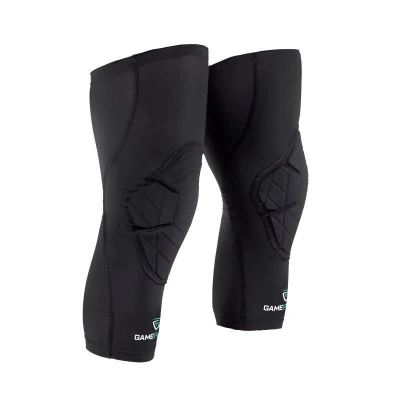 GAMEPATCH KNEE PADS BLACK POUZE XL - Černá (VÝPRODEJ)