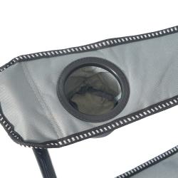 Garden King Kempingové křeslo KOOL K26, šedá