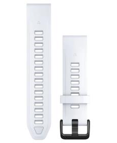 Garmin Řemínek QuickFit 20 pro fenix 5S/6S/7S/8S, Whitestone Silicone