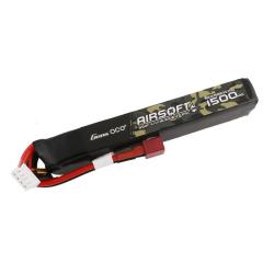 Gens Ace 25C 1500mAh 3S1P 11.1V Airsoft Gun Lipo baterie s T konektorem