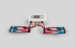 Gens Ace IMARS D300 G-Tech Channel AC/DC 300W/700W RC nabíječka baterií-EU bílá