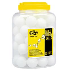 Get Go Míčky na stolný tenis 60 biela